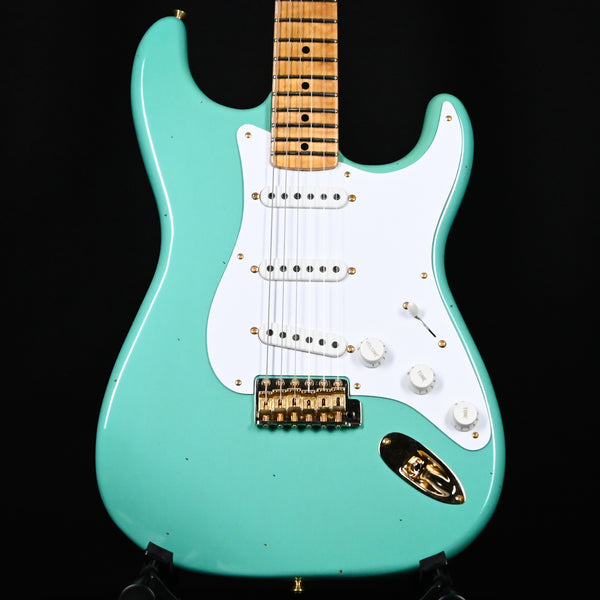 Fender Custom Shop Limited Edition '54 Stratocaster w/ Gold Hardware Journeyman/ Closet Classic- Aged Sea Foam Green 2024 (LXX0354)