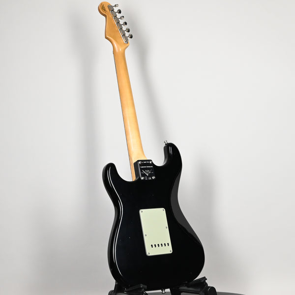 Fender Custom Shop NAMM 2025 Limited Edition 1965 Compound Radius Stratocaster Journeyman w/ Closet Classic Hardware- Aged Black 2026 (CZ589701)