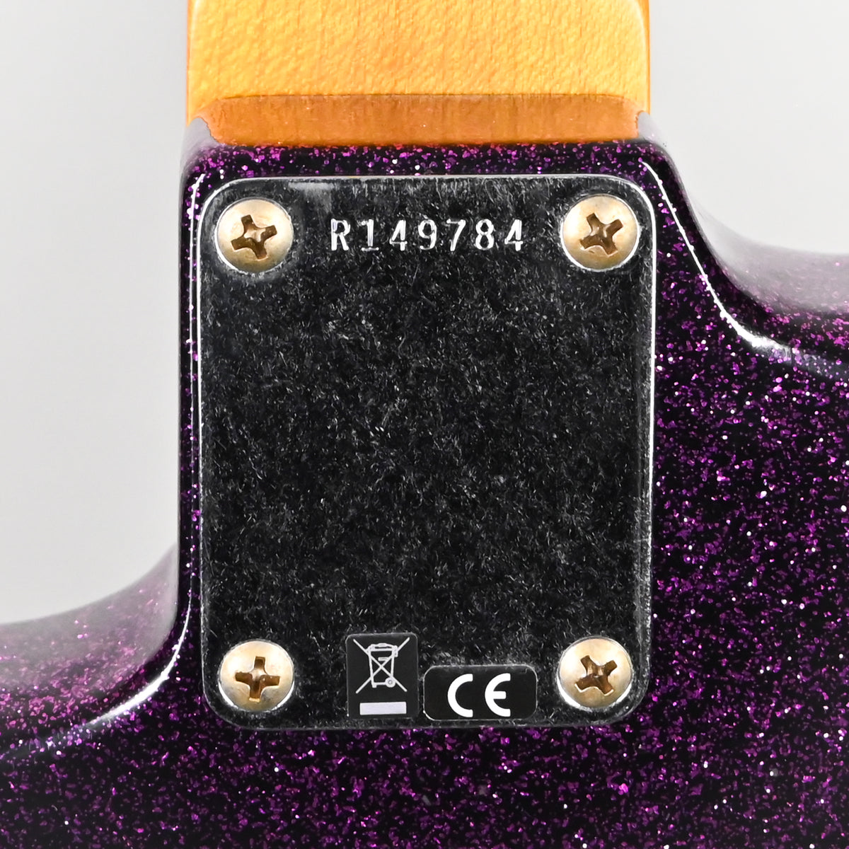 Fender Custom Shop '62 Stratocaster HSS w/ Painted Headcap, Relic- Magenta Sparkle 2026 (R149784)