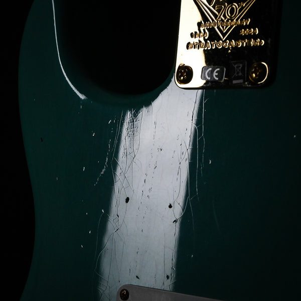 Fender Custom Shop Limited Edition '54 Stratocaster w/ Gold Hardware Journeyman/ Closet Classic- Aged Sea Foam Green 2024 (LXX0354)