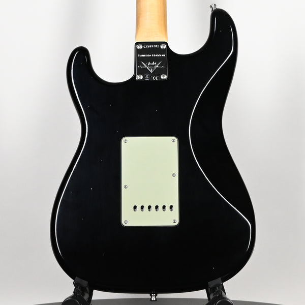 Fender Custom Shop NAMM 2025 Limited Edition 1965 Compound Radius Stratocaster Journeyman w/ Closet Classic Hardware- Aged Black 2026 (CZ589701)