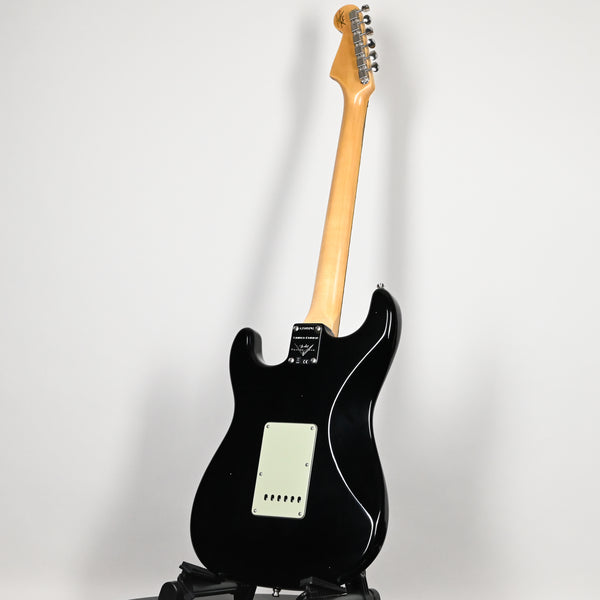 Fender Custom Shop NAMM 2025 Limited Edition 1965 Compound Radius Stratocaster Journeyman w/ Closet Classic Hardware- Aged Black 2026 (CZ589701)