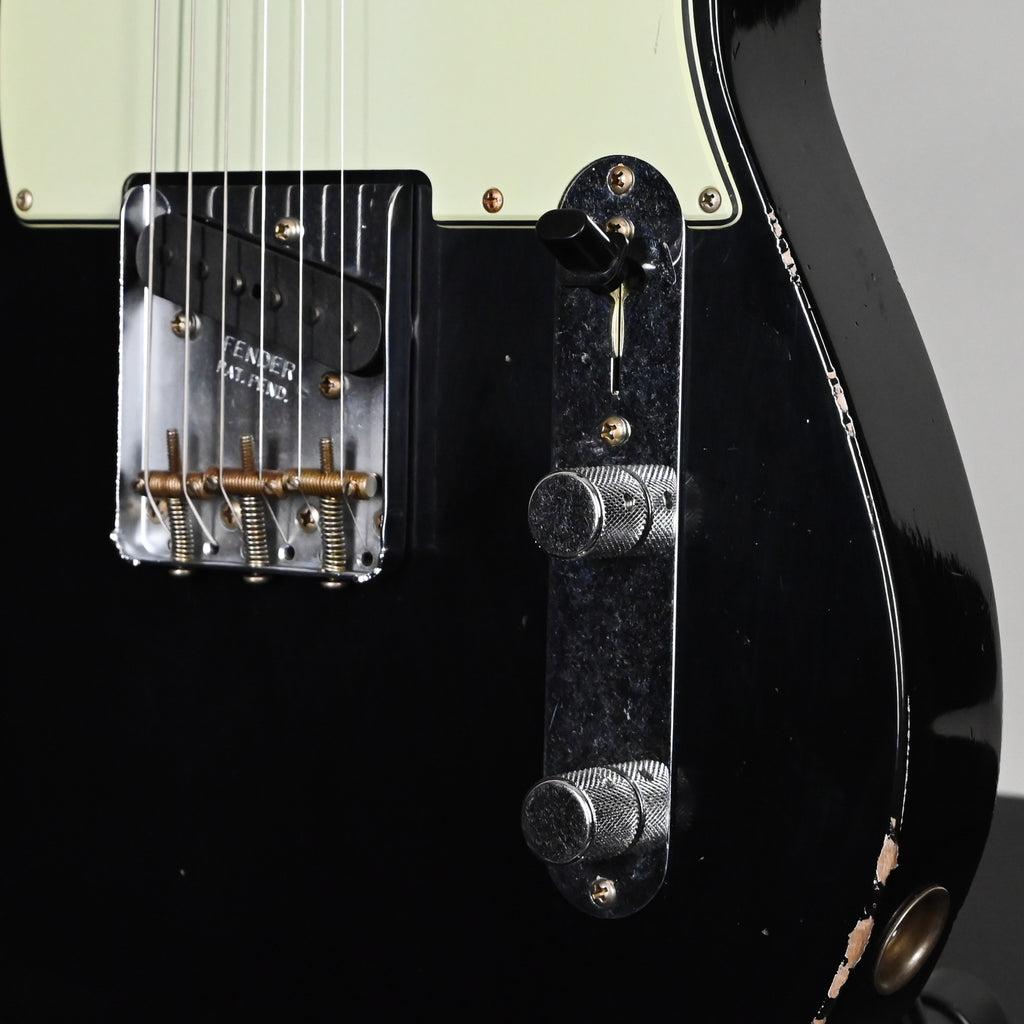 Fender Custom Shop Limited Edition 1963 Telecaster Relic- Black 2025 (CZ588650)