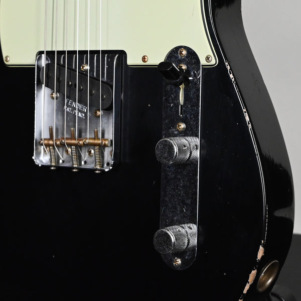 Fender Custom Shop Limited Edition 1963 Telecaster Relic- Black 2025 (CZ588650)