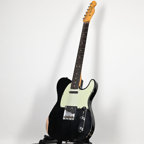Fender Custom Shop Limited Edition 1963 Telecaster Relic- Black 2025 (CZ588650)