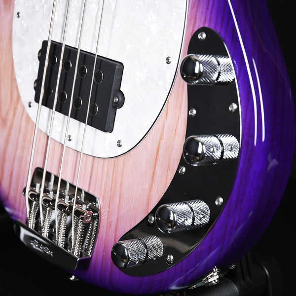 Ernie Ball Music Man StingRay Special Bass Guitar Purple Sunset with Rosewood Fingerboard 2024 (K04199)