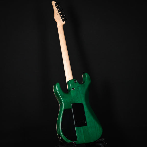 Tom Anderson Custom Drop Top- Cajun Key Lime to Teal Burst w/ Binding 2025 (12-02-25N)