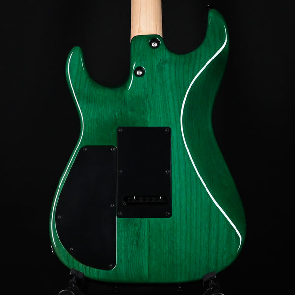 Tom Anderson Custom Drop Top- Cajun Key Lime to Teal Burst w/ Binding 2025 (12-02-25N)