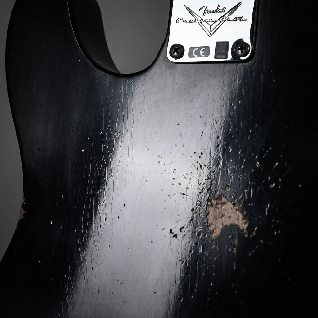 Fender Custom Shop Limited Edition 1963 Telecaster Relic- Black 2025 (CZ588650)