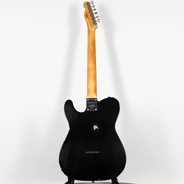 Fender Custom Shop Limited Edition 1963 Telecaster Relic- Black 2025 (CZ588650)
