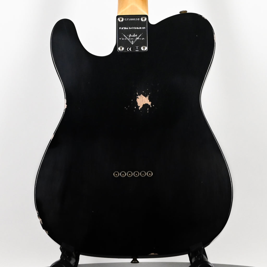 Fender Custom Shop Limited Edition 1963 Telecaster Relic- Black 2025 (CZ588650)