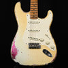 Fender Custom Shop Masterbuilt Dale Wilson 1957 Stratocaster Heavy Relic- Aged Olympic White / Pink Paisley 2025 (CZ574323)
