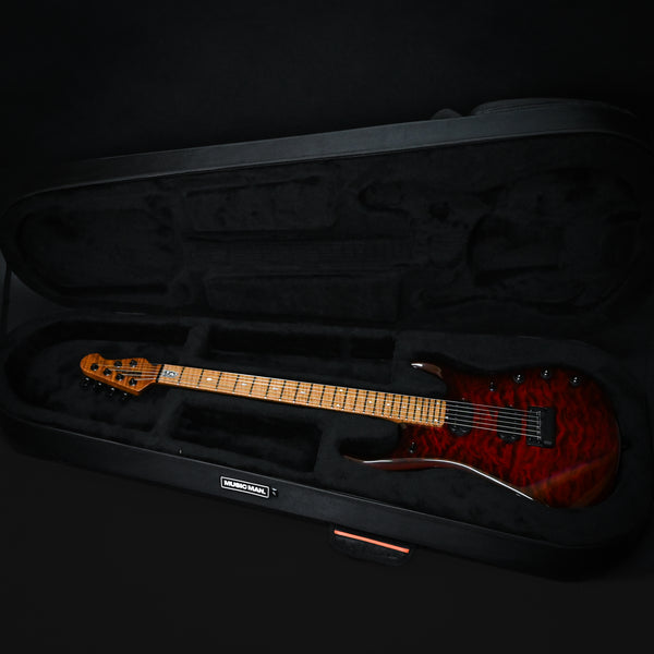 Ernie Ball Music Man JP15 John Petrucci Signature Electric Guitar- Red Tide Quilt 2025 (H09860)