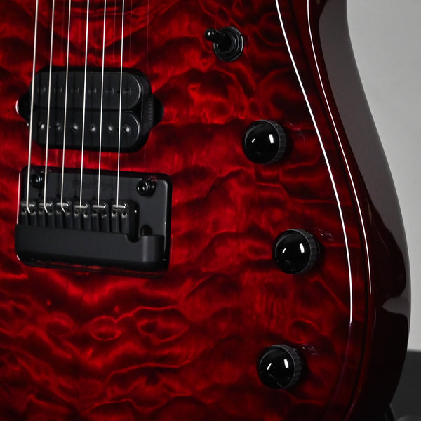 Ernie Ball Music Man JP15 John Petrucci Signature Electric Guitar- Red Tide Quilt 2025 (H09860)