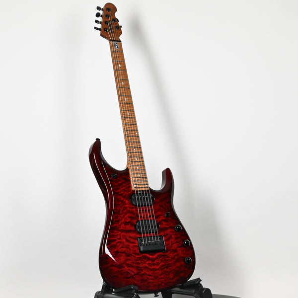 Ernie Ball Music Man JP15 John Petrucci Signature Electric Guitar- Red Tide Quilt 2025 (H09860)