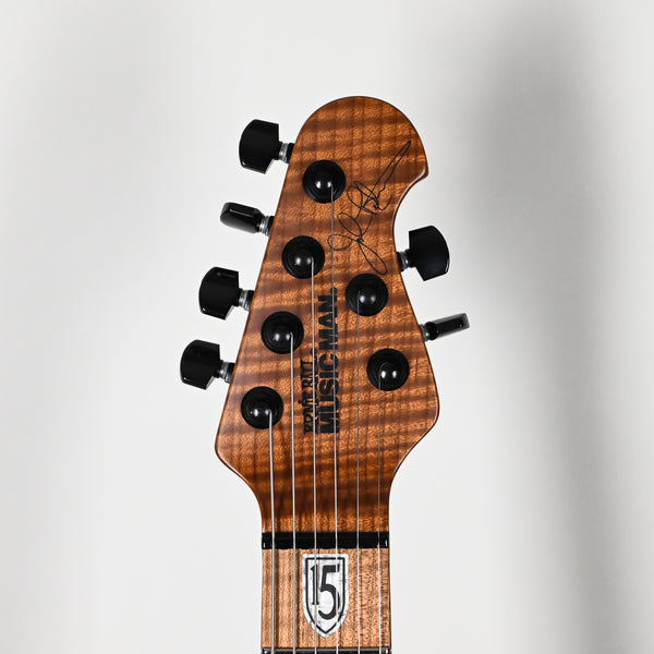 Ernie Ball Music Man JP15 John Petrucci Signature Electric Guitar- Red Tide Quilt 2025 (H09860)