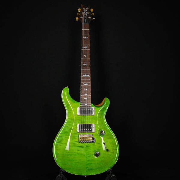 PRS Wood Library Custom 24 10 Top Stained Flame Maple Neck Brazilian Rosewood Eriza Verde 2023 (0359547 )