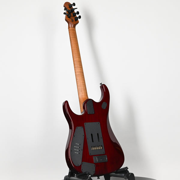 Ernie Ball Music Man JP15 John Petrucci Signature Electric Guitar- Red Tide Quilt 2025 (H09860)