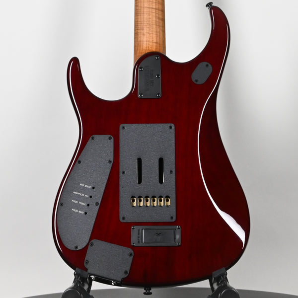 Ernie Ball Music Man JP15 John Petrucci Signature Electric Guitar- Red Tide Quilt 2025 (H09860)