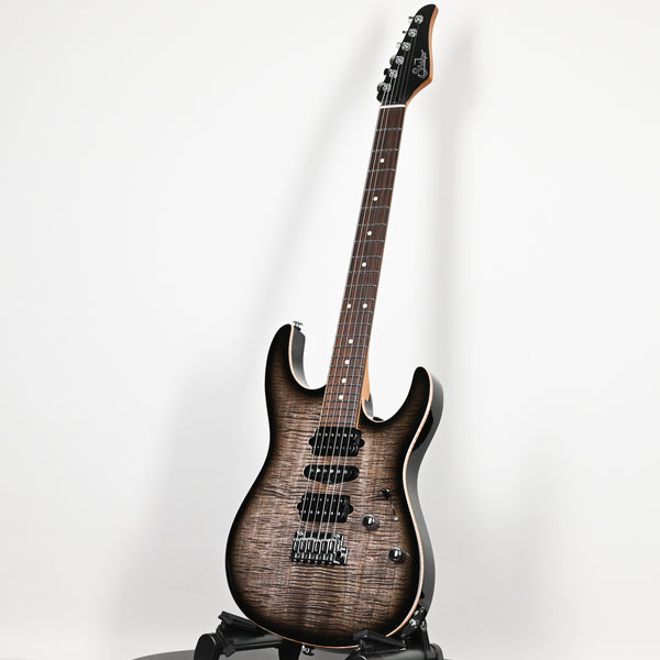 Suhr Modern Plus Electric Guitar- Faded Trans Charcoal Burst 2026 (93366)
