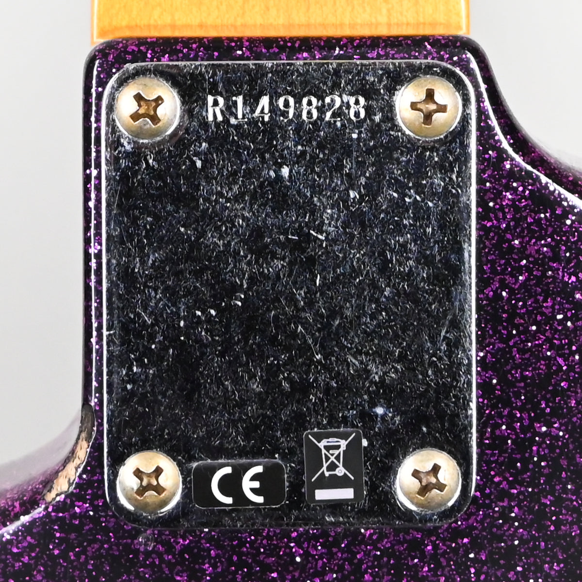 Fender Custom Shop '62 Stratocaster HSS w/ Painted Headcap, Relic- Purple Sparkle 2026 (R149828)
