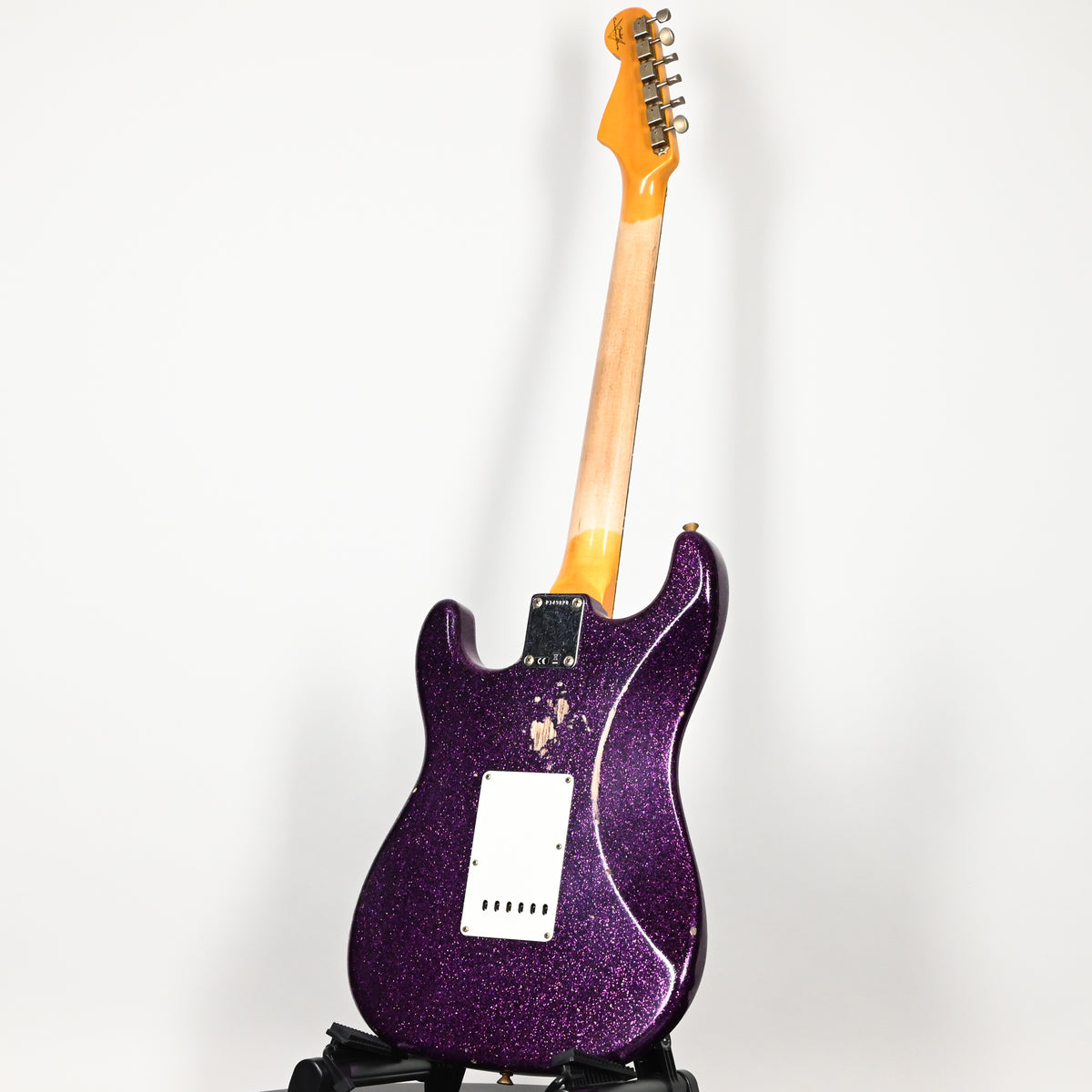Fender Custom Shop '62 Stratocaster HSS w/ Painted Headcap, Relic- Purple Sparkle 2026 (R149828)