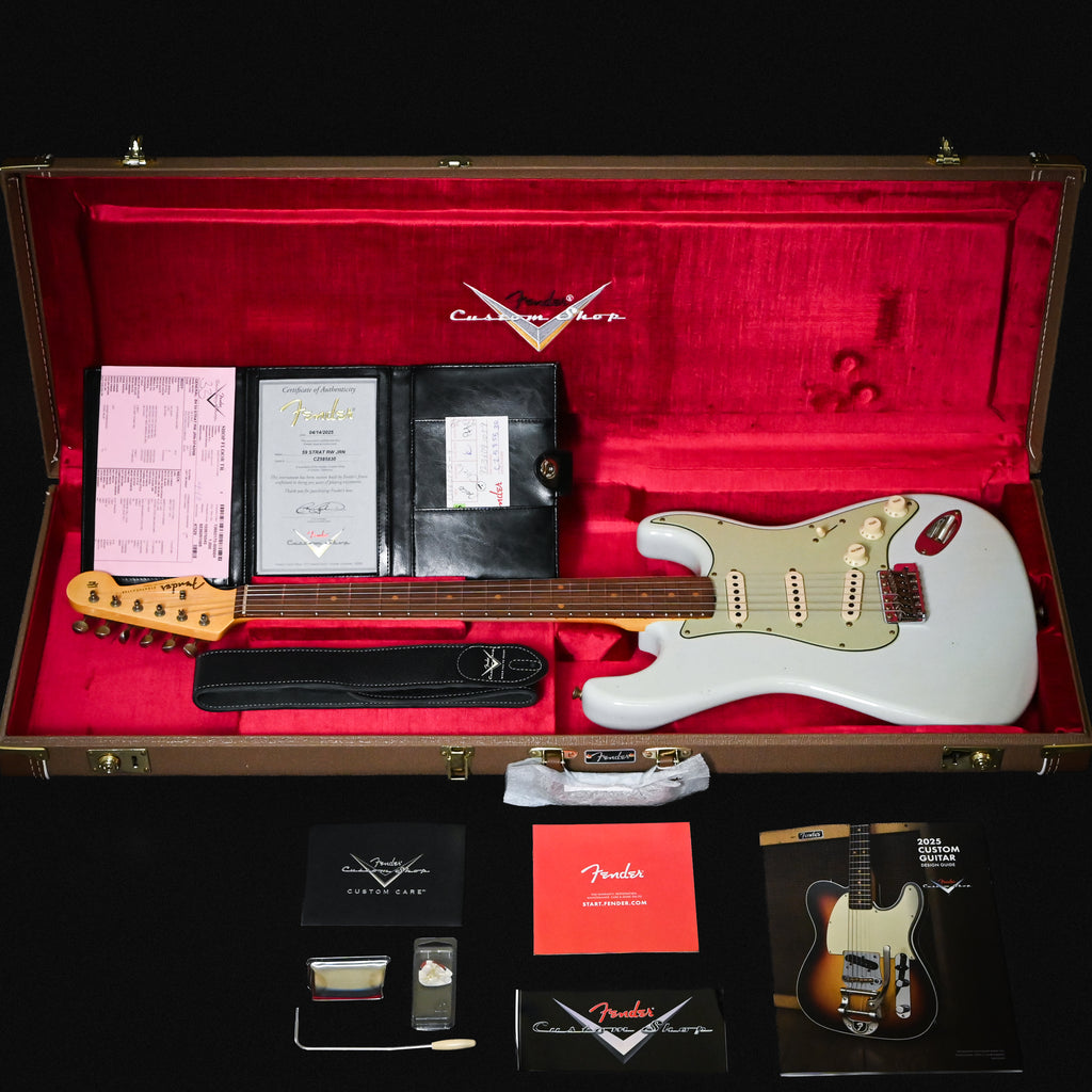 Fender Custom Shop '59 Stratocaster Journeyman- Super Faded/Aged Sonic Blue 2025 (CZ585830)