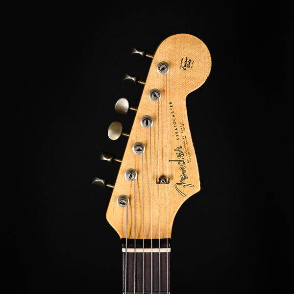 Fender Custom Shop '62 Stratocaster Heavy Relic- Aged Vintage White 2025 (CZ582196)