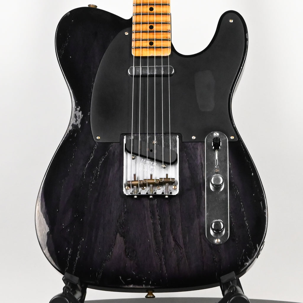 Fender Custom Shop 1951 Telecaster Relic- Ebony Transparent 2026 (R151477)