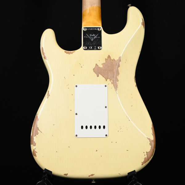 Fender Custom Shop '62 Stratocaster Heavy Relic- Aged Vintage White 2025 (CZ582196)