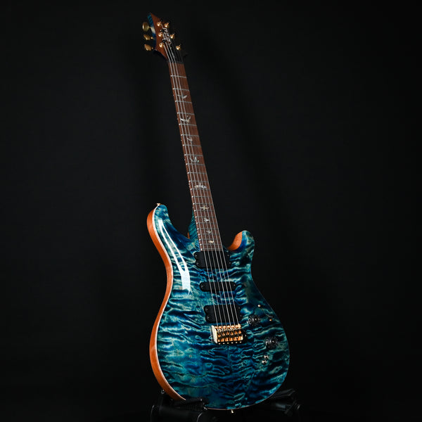 PRS Wood Library 509 10 Top Quilt Maple Brazilian Rosewood River Blue 2024 (0377261)