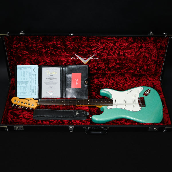 Fender Custom Shop Limited Edition Custom Deluxe Stratocaster NOS- Seafoam Green Sparkle 2025 (CZ589462)