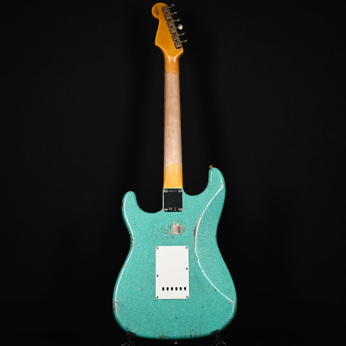 Fender Custom Shop '62 Stratocaster HSS w/ Painted Headcap, Relic- Seafoam Green Sparkle 2026 (R143845)