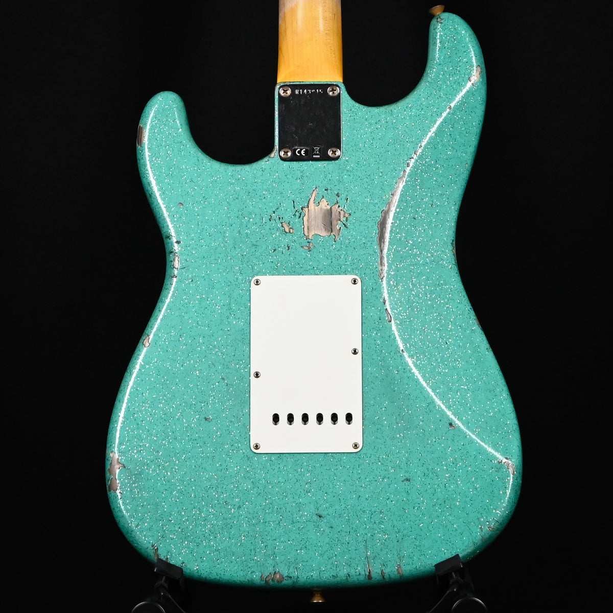 Fender Custom Shop '62 Stratocaster HSS w/ Painted Headcap, Relic- Seafoam Green Sparkle 2026 (R143845)