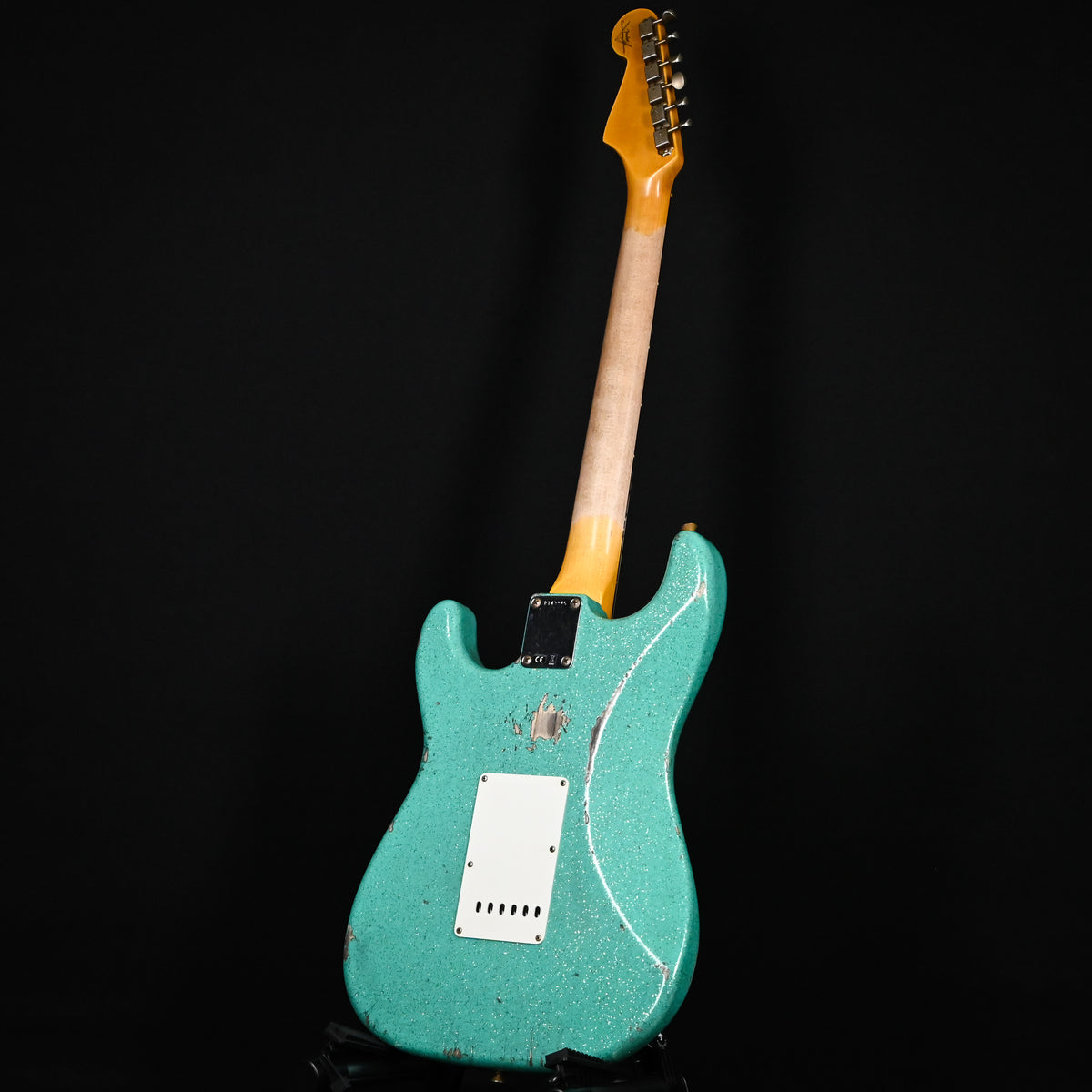 Fender Custom Shop '62 Stratocaster HSS w/ Painted Headcap, Relic- Seafoam Green Sparkle 2026 (R143845)