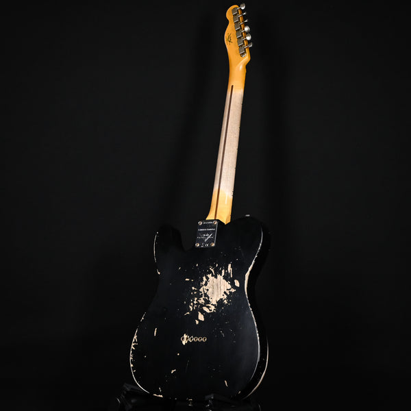 Fender Custom Shop Limited Edition '54 Telecaster Heavy Relic- Aged Black 2024 (CZ583488)