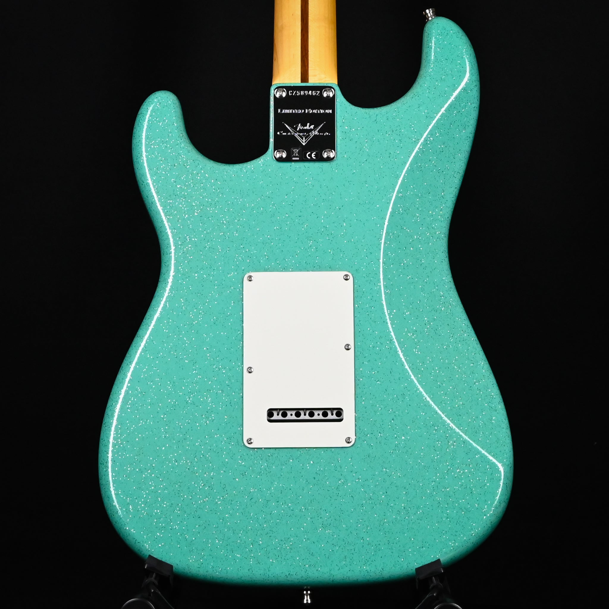 Fender Custom Shop Limited Edition Custom Deluxe Stratocaster NOS- Seafoam Green Sparkle 2025 (CZ589462)