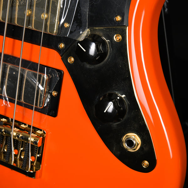Fender Limited Edition Mike Kerr Jaguar Bass Rosewood Fingerboard Tiger's Blood Orange 2023 (MX23095809)