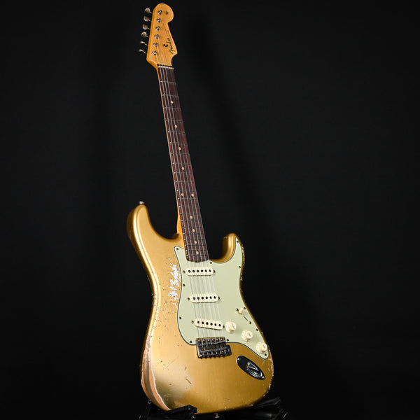 Fender Custom Shop '62 Stratocaster Heavy Relic- Aged Aztec Gold 2025 (CZ582981)