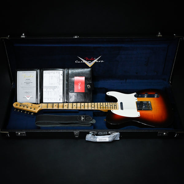 Fender Custom Shop '58 Telecaster Journeyman- Wide Fade Chocolate 3 Tone Sunburst 2024 (CZ582101)