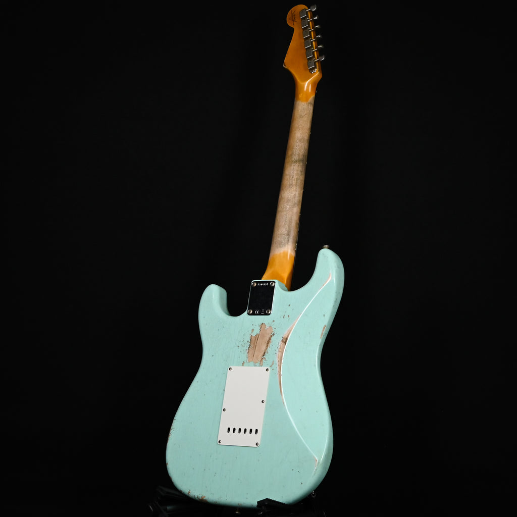 Fender Custom Shop '62 Stratocaster HSS w/ Painted Headcap, Heavy Relic- Surf Green 2026 (R148025)