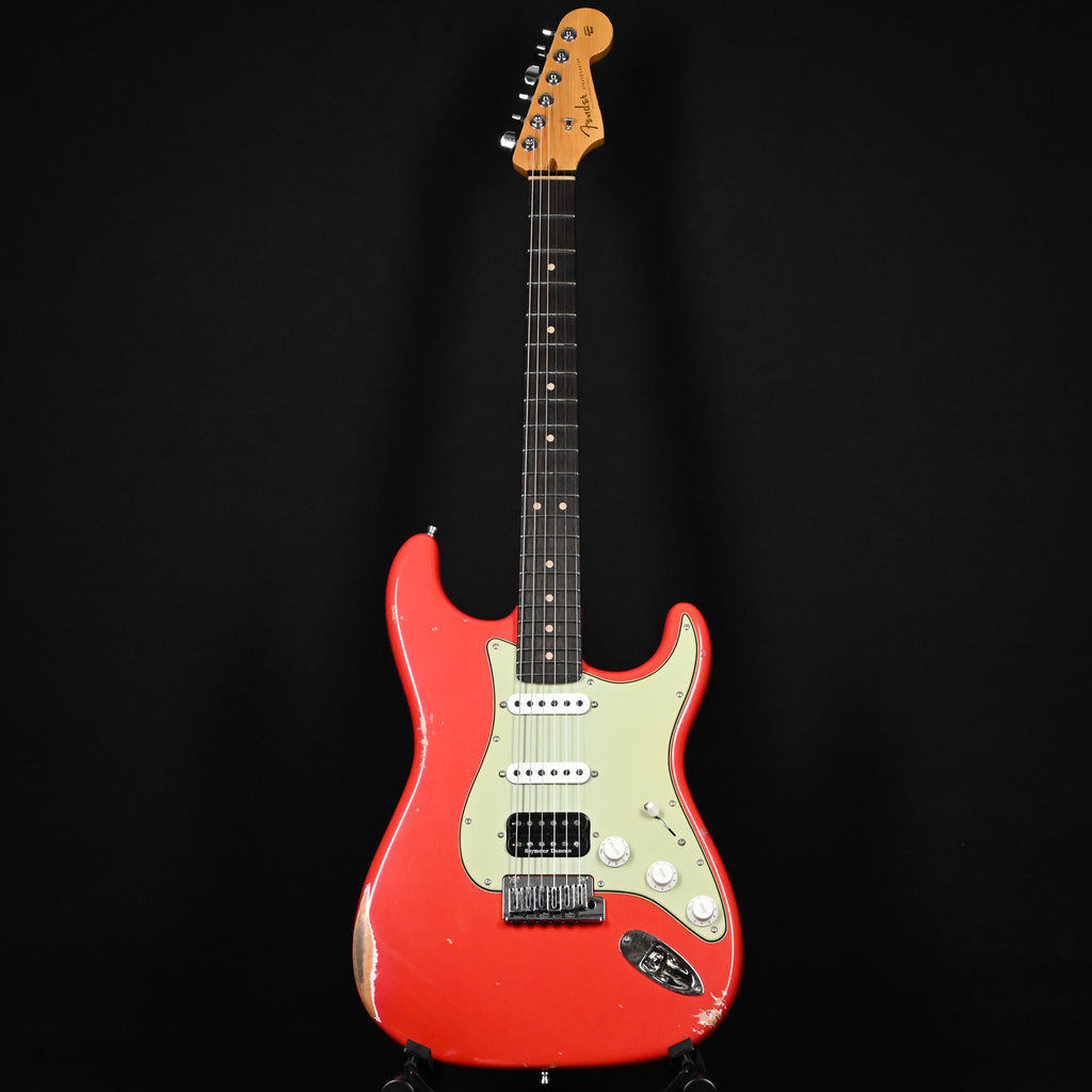 Fender Custom Shop Deluxe Stratocaster w/ Seymour Duncan SH4B Humbucker, Relic/ Closet Classic Hardware- Aged Fiesta Red 2026 (R152045)