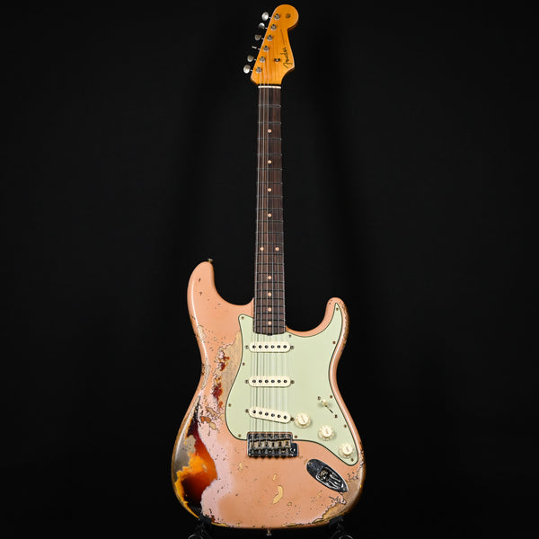 Fender Custom Shop Limited Edition '59 Stratocaster Super Heavy Relic- Aged Dirty Shell Pink/ Chocolate 3-Tone Sunburst 2025 (CZ584206)
