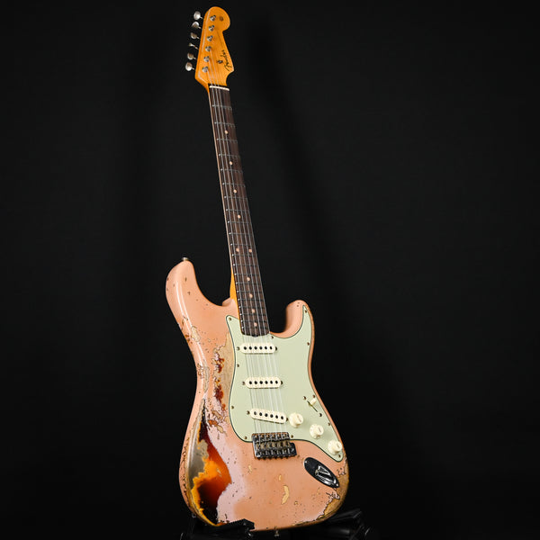 Fender Custom Shop Limited Edition '59 Stratocaster Super Heavy Relic- Aged Dirty Shell Pink/ Chocolate 3-Tone Sunburst 2025 (CZ584206)