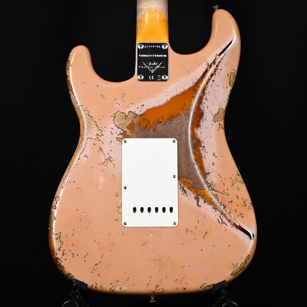 Fender Custom Shop Limited Edition '59 Stratocaster Super Heavy Relic- Aged Dirty Shell Pink/ Chocolate 3-Tone Sunburst 2025 (CZ584206)