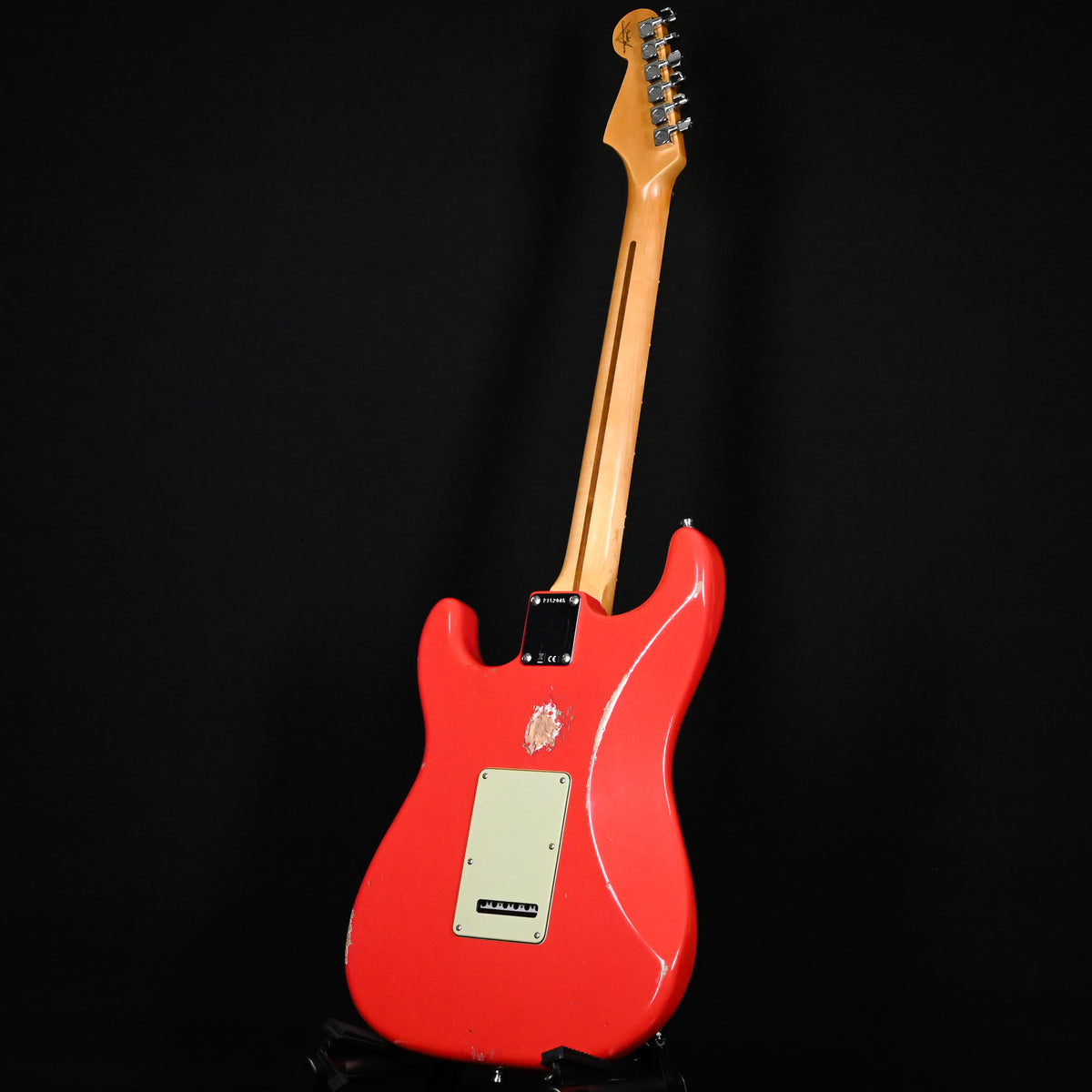 Fender Custom Shop Deluxe Stratocaster w/ Seymour Duncan SH4B Humbucker, Relic/ Closet Classic Hardware- Aged Fiesta Red 2026 (R152045)