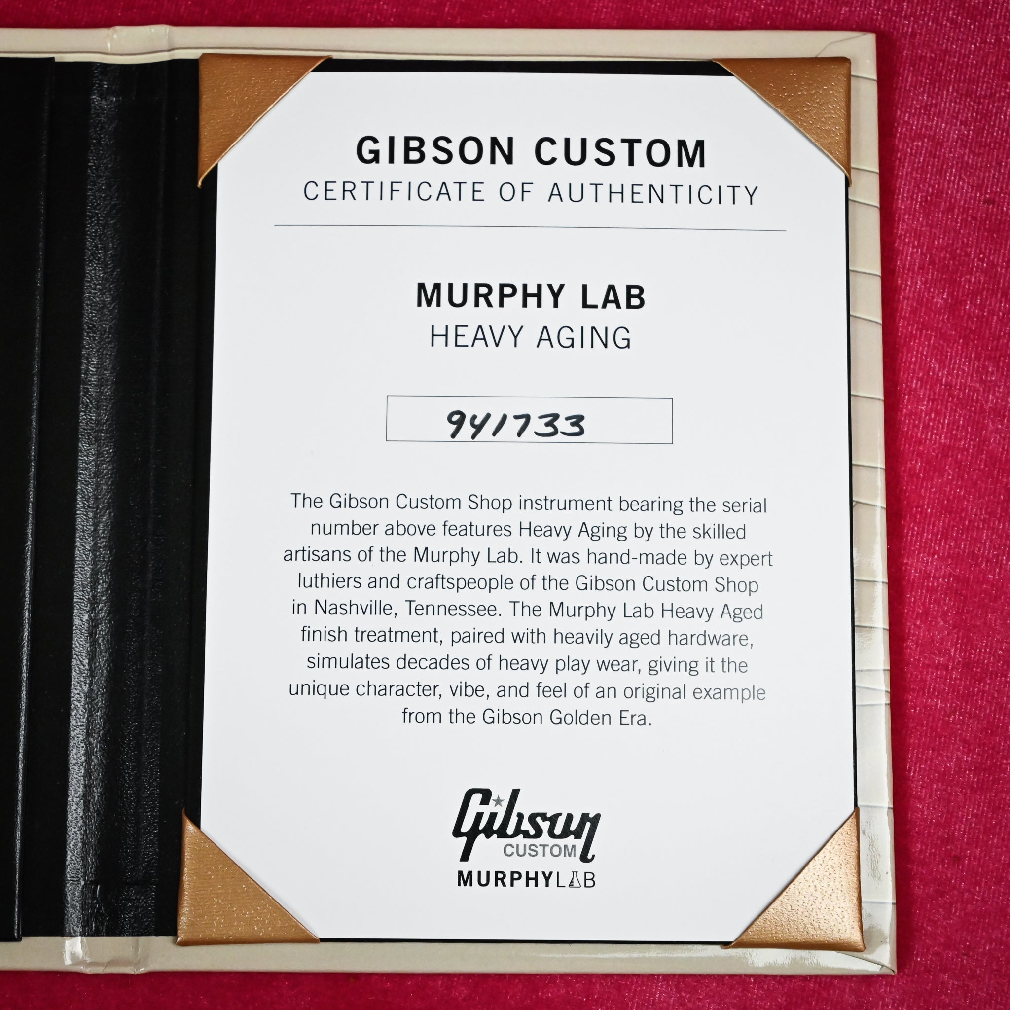 Gibson Custom 1959 Les Paul Standard Reissue Murphy Lab Heavy Aged Green Lemon Fade (941733)