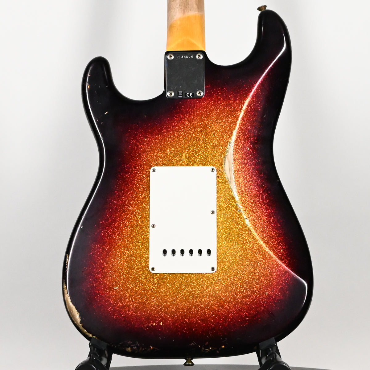Fender Custom Shop '62 Stratocaster HSS w/ Painted Headcap, Relic- 3 Tone Sunburst Sparkle 2026 (R148504)