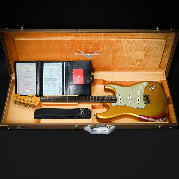Fender Custom Shop 1962 Stratocaster w/ Josefina Handwound Pickups Heavy Relic- Frost Gold/ Pink Paisley 2025 (R143515)