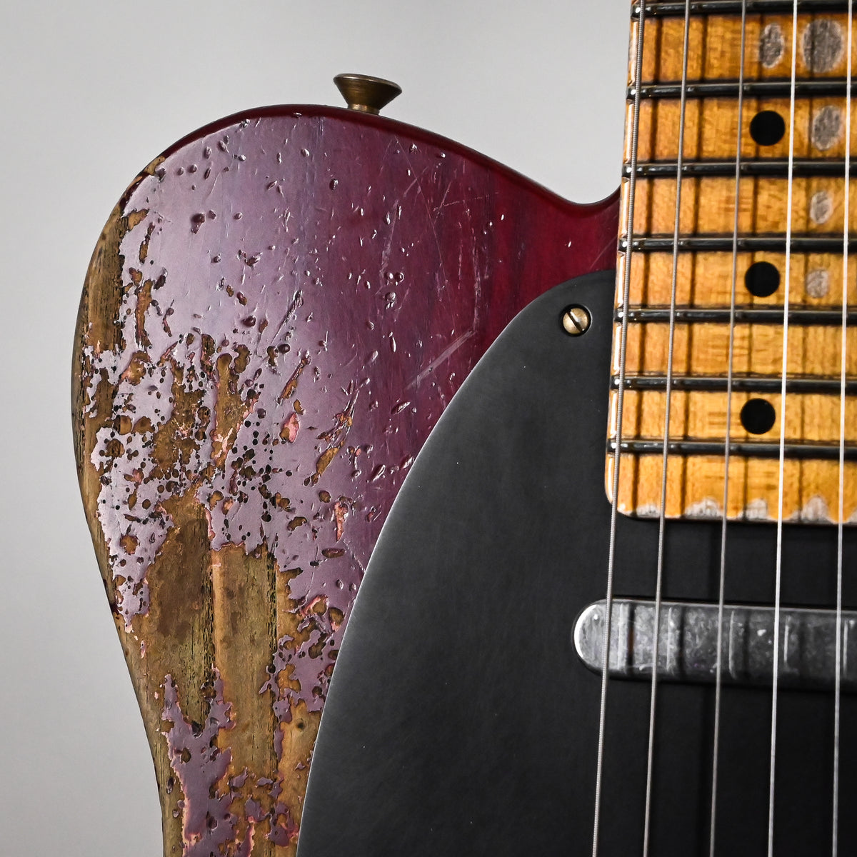Fender Custom Shop '52 Telecaster Super Heavy Relic- Aged Bing Cherry Transparent 2026 (R151281)